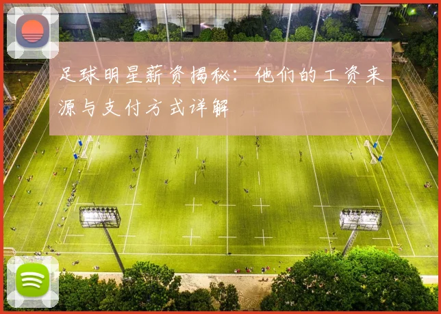 足球明星薪资揭秘：他们的工资来源与支付方式详解
